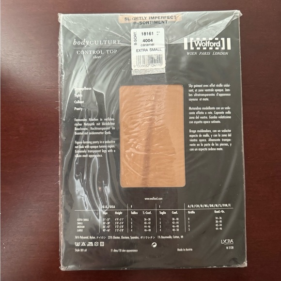 NWT Wolford control top tights - size XS - Picture 2 of 3